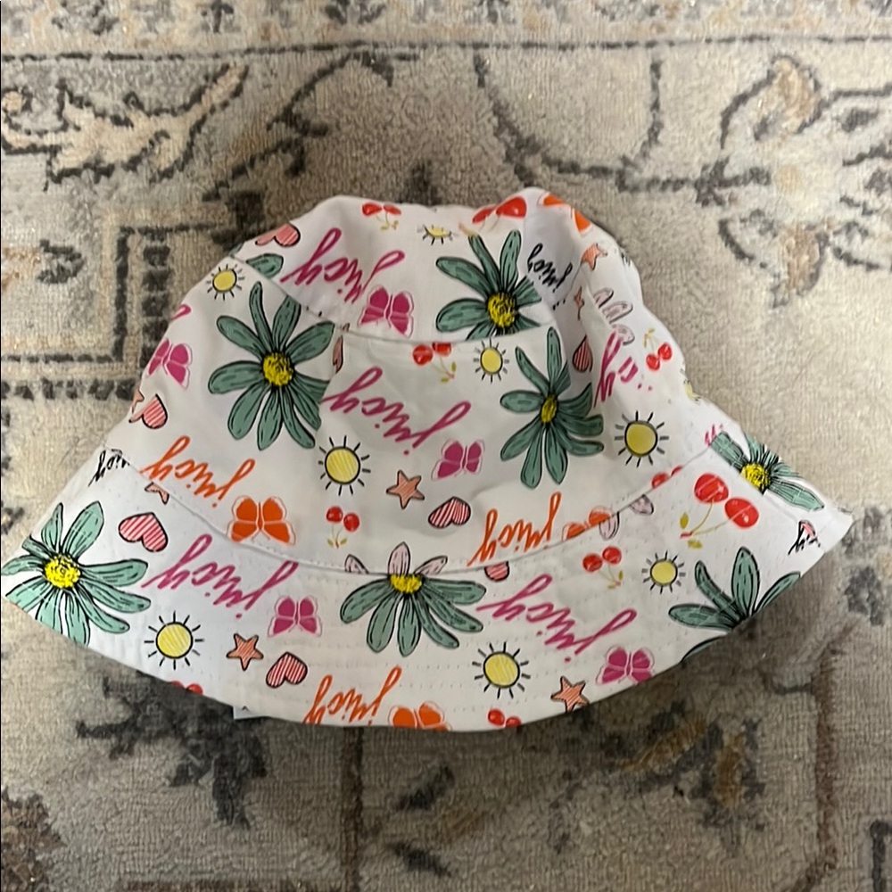 Juicy Couture Floral Print Bucket Hat